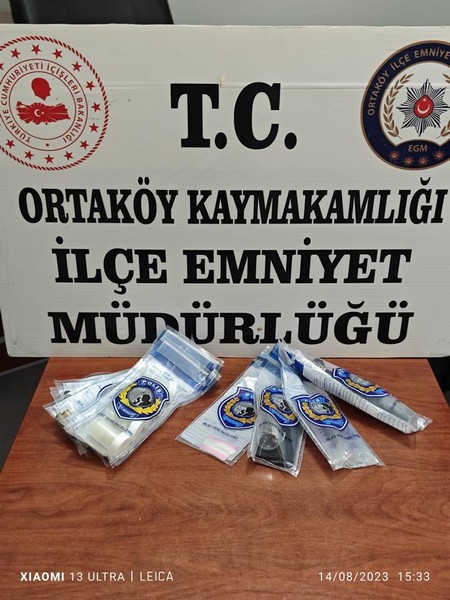 Ortaköy İlçe Emniyet Müdürlüğü Faaliyetleri